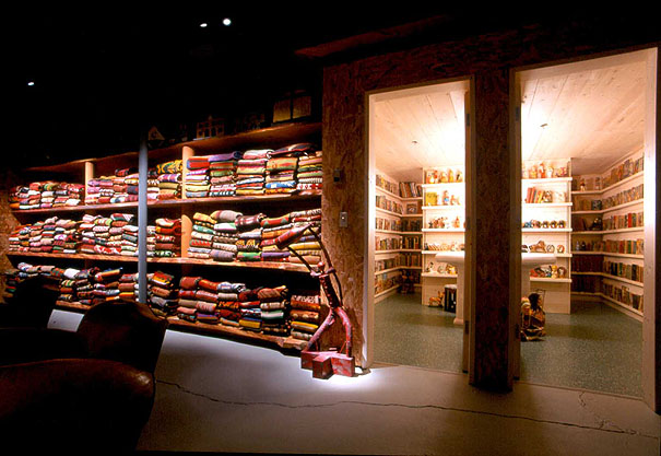 boathouse: bath doors