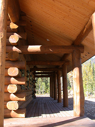 priest lake: porch